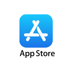 App store link and appstore logo